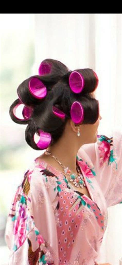 Pin By Tammy Deeny On Big Curlers Are Best Roller Set Hair Styles Hair Wrap