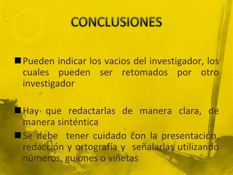 Ppt Conclusiones Y Recomendaciones De La InvestigaciÓn Powerpoint
