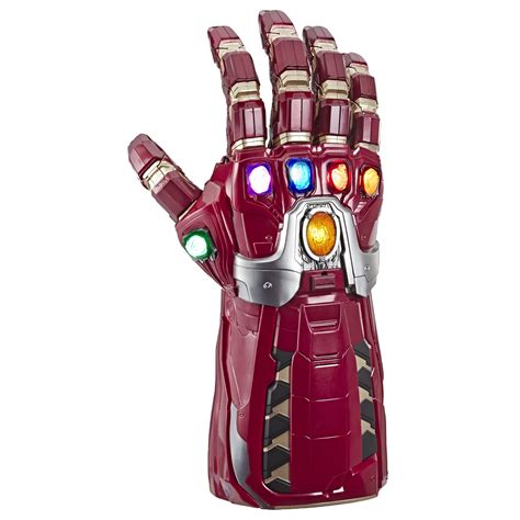 Marvel Avengers Endgame Red Infinity Gauntlet Electronic Fist Roleplay