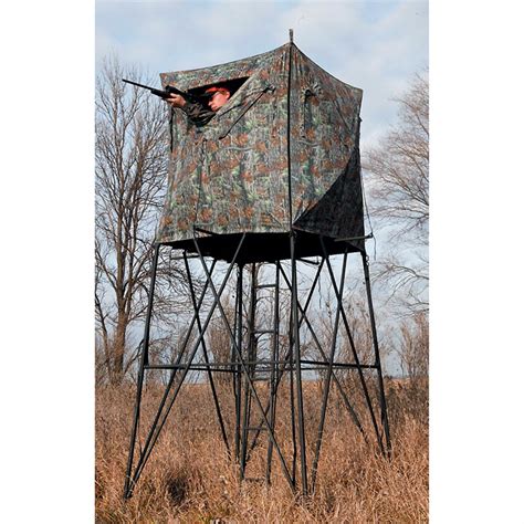 Big Game® Vertex® Stand Blind Combo 93494 Tower And Tripod Stands At