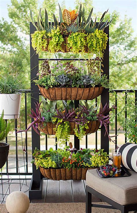Different Balcony Herb Garden Ideas That Look Beautiful Vertical
