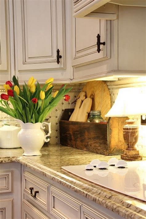 Browse 271 photos of cream colored kitchen cabinets. 56 Very Popular Rustic Kitchen Cabinet Design Ideas ...