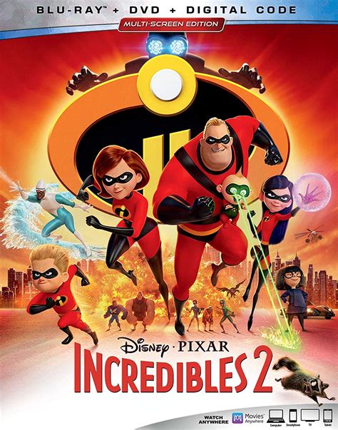 Blu Ray Review Incredibles 2 The Joy Of Movies