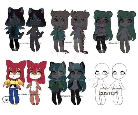 Chibi Auction Closed By Mikiadops On Deviantart