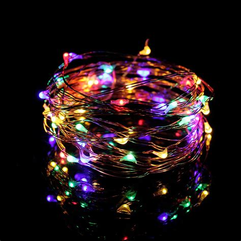 5m 50 Led Usb Connector String Fairy Lights Garland Copper Wire Light