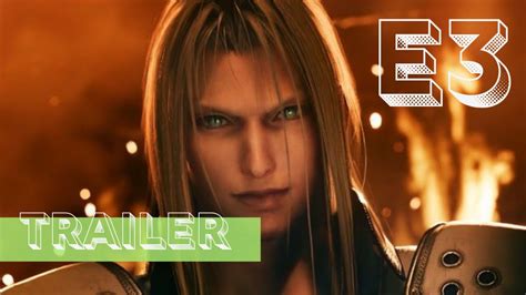 Final Fantasy Vii Remake Tifa And Sephiroth Trailer Square Enix