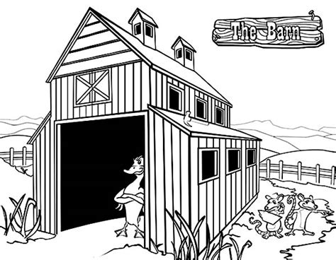 Selecting paint colors can be a fun experience. The Barn The Series Coloring Page : Color Luna