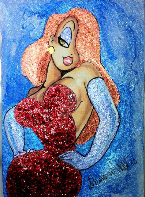 Jessica Rabbit Sketch Card By Soveryunofficial On Deviantart