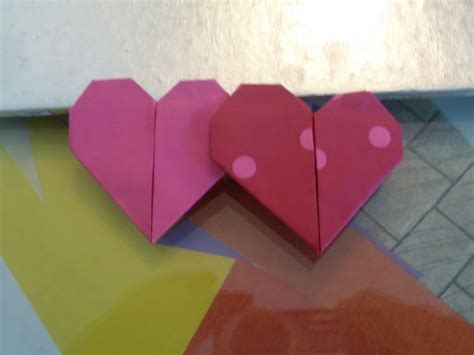 Origami Maniacs Origami Double Heart By Francis Ow