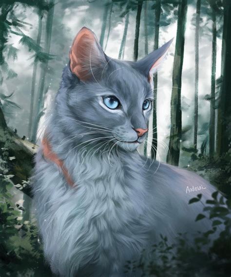Bluestar By Aodesai On Deviantart Warrior Cats Art Warrior Cats