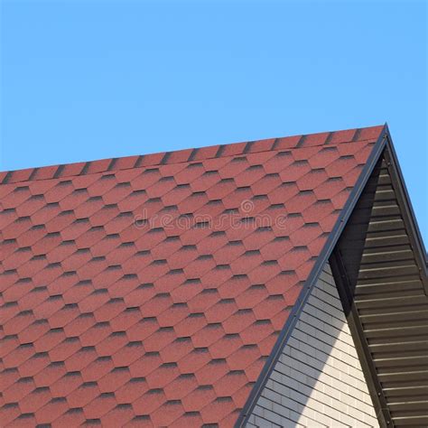Decorative Metal Tile On A Roof Stock Photo Image Of Structurepacket