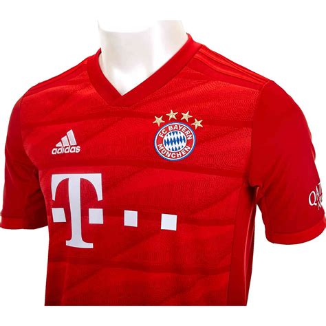 Get fc bayern munich jerseys at adidas today! 2019/20 Kids adidas Bayern Munich Home Jersey - SoccerPro
