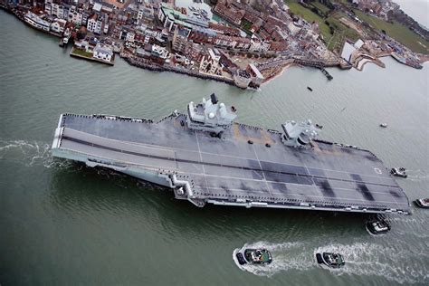 Uk Carrier Hms Queen Elizabeth Wraps 7 Month Maiden Deployment Usni