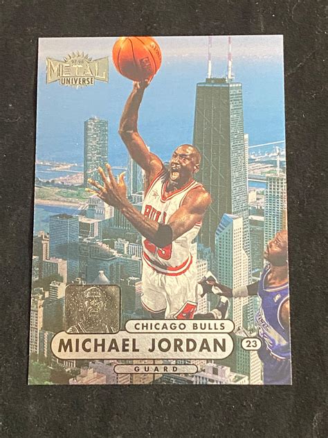 Lot 1997 98 Skybox Metal Universe Michael Jordan