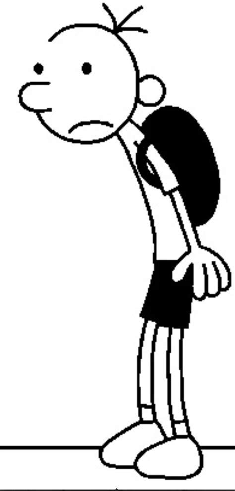 It was the color of the sun. Diary of a wimpy kid | Diario de um banana, Personagem