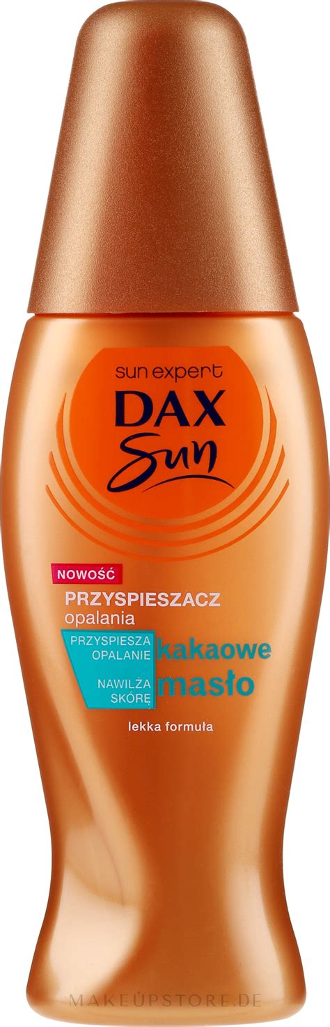 Dax Sun Tan Booster Spray Autobronzant Mit Kakaobutter Makeupstorede