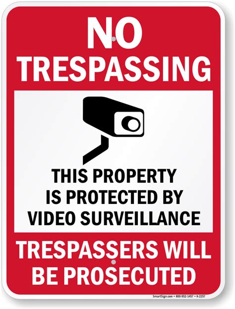Free No Trespassing Signs Download And Print