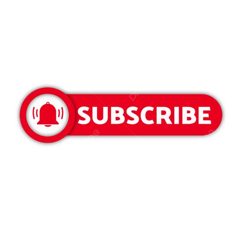 Youtube Subscribe Button Vector PNG Images Youtube Subscribe Attractive Button With Bell