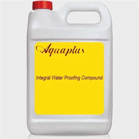 Liquid Water Proofing Compound 5 L At Rs 650litre In Unnao Id