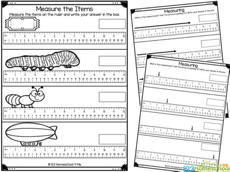 📏 Free Printable Measurement Kindergarten Worksheets