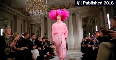 Why We Cover High Fashion The New York Times