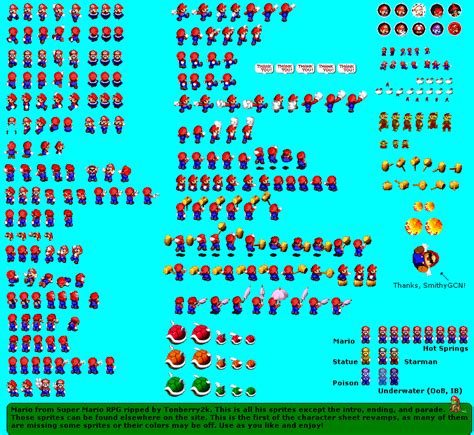 Super Mario World Mario Sprite Sheet My XXX Hot Girl