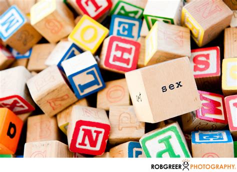 Wooden Blocks Spell Sex Found Items Rob Greer Photography