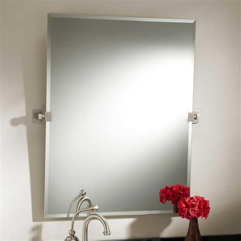 This double sided pivot arm wall mirror by aptations features: Contemporary Bathroom Pivot Mirror Layout - Home Sweet ...