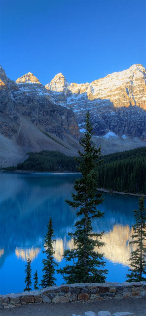 1125x2436 Canada Mountains Parks Lake Moraine 5k Iphone Xsiphone 10
