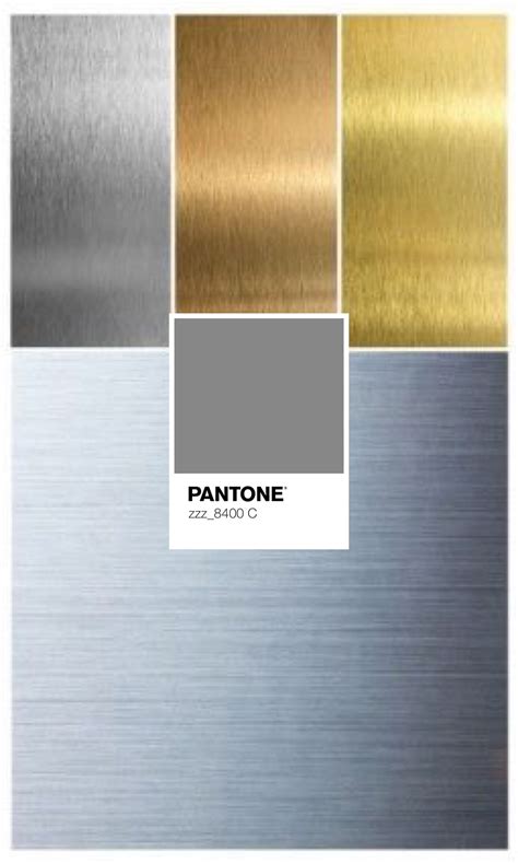 Pantone Color Gold Metallic