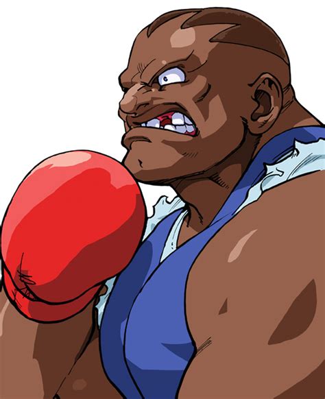 Balrog Official Portrait From Street Fighter Alpha 3