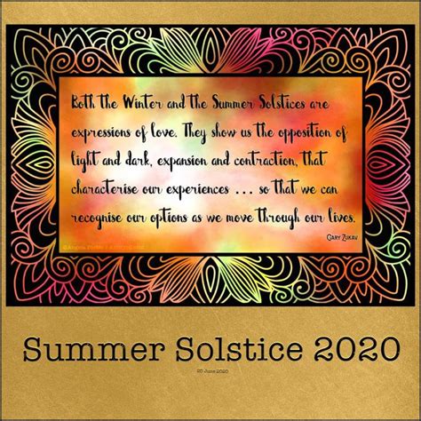 Summer Solstice 2020 Angela Porter
