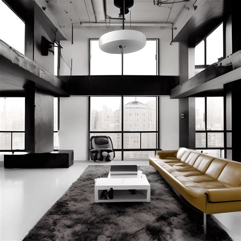 Brutal Style Luxury Futuristic Loft · Creative Fabrica