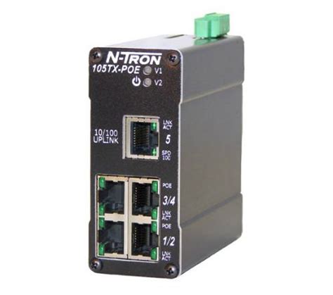 N Tron 105tx Poe Poe Ethernet Switch Seltec Online Store