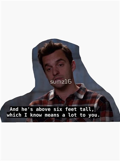 Nick Miller Funny Quote Sticker For Sale By Sumz16 Redbubble