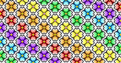Pixel Art Flowers In Illustrator Design Bundles Images