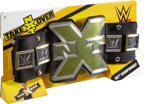 Mattel Toys Fdw27 Wrestling Take Over Nxt Championship Belt Ebay