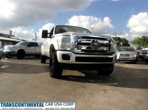 2011 Ford F 350 Super Duty 4x4 4dr Crew Cab In Ft Lauderdale Fl