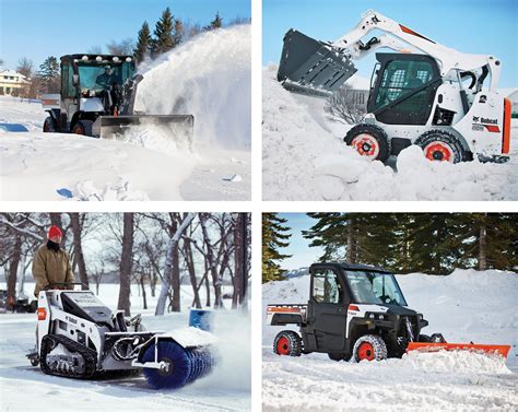 Top 4 Bobcat Machines To Make Snow Removal Easy Bobcat Company