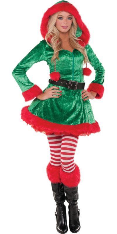 This Elf Knows How To Party Our Flirtatious Sassy Costume For Women Features A Red And Green