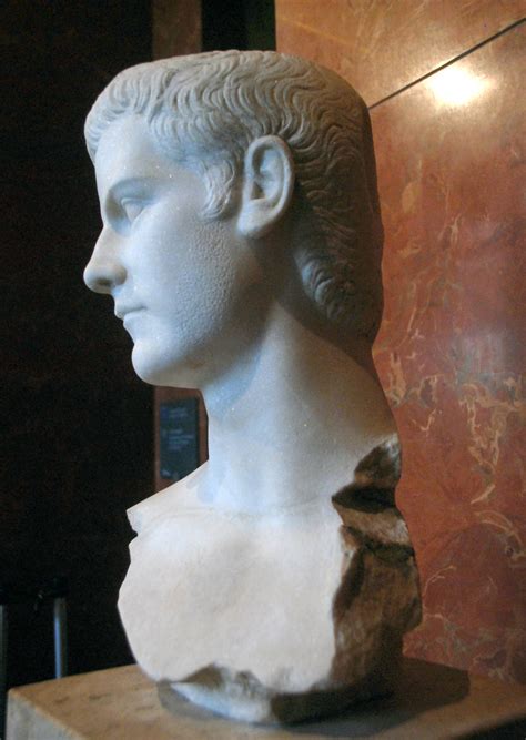Portrait Of Emperor Caligula From Thrace C