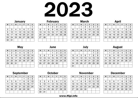 Review Of 2023 Calendar With Weeks Images Calendar With Holidays