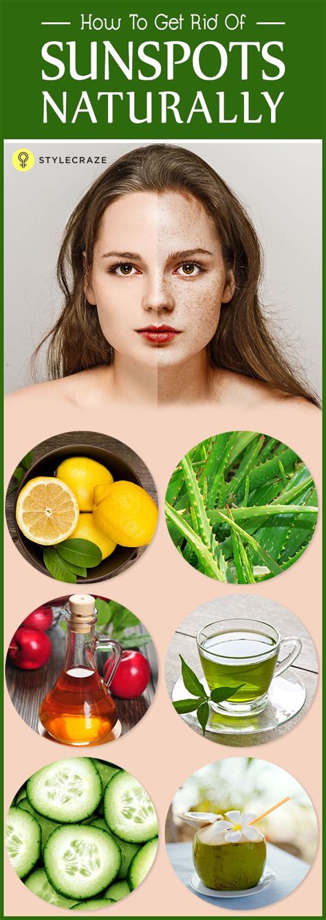 12 Simple Ways To Get Rid Of Sunspots Brown Spots Removal Brown Spots On Face Brown Spots On