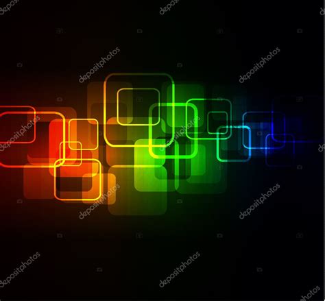 Abstract Glowing Background — Stock Vector © Darts 3692065