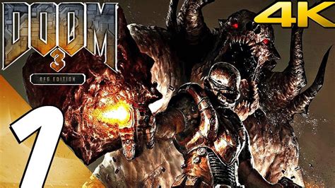 Doom 3 Bfg Edition Gameplay Walkthrough Part 1 Prologue 4k 60fps