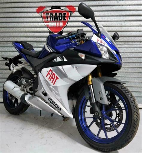 2015 15 Yamaha Yzf R125 Abs Bluefiat Trade Sale Project Cat N 15k New