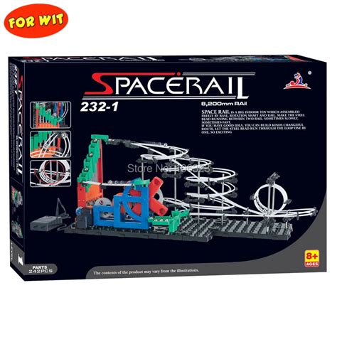 Free Ship Second Generation Space Rail Toys New Roller Coaster Level