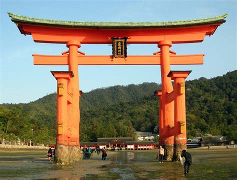 Filetorii And Itsukushima Shrine Wikimedia Commons