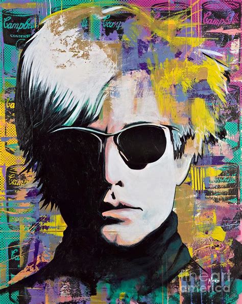 Andy Warhol Painting By Moro Fine Art America