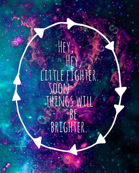 Hipster Galaxy Quote Printable Sunrise Avenue Quote Print Indie